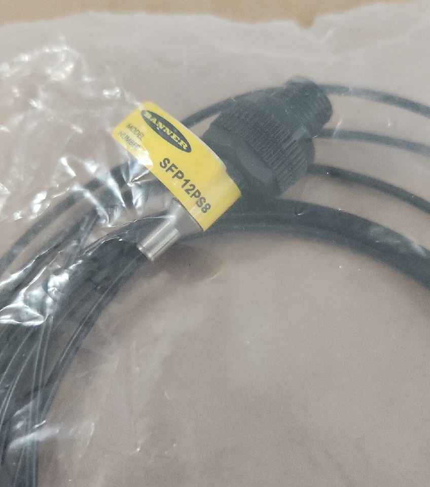 *FACTORY SEALED* Banner Engineering SFP12PS8 Beam Diameter 9mm IP67 + Warranty!  - Image 2 of 4