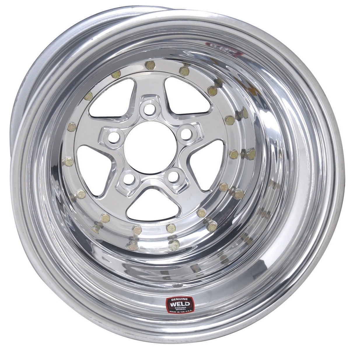 Weld Racing 88-514278 Pro Drag Alumastar 2.0 15X14 Bolt Pattern