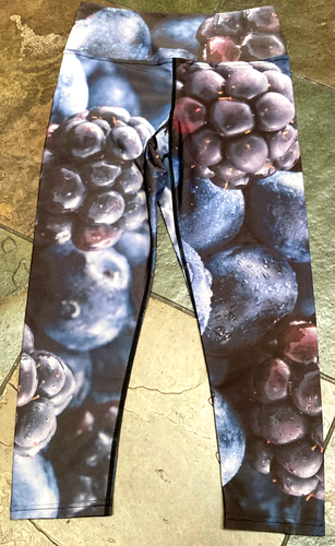 Eagle Rock WERKSHOP Small "Wet Grapes" Light Weight Legging