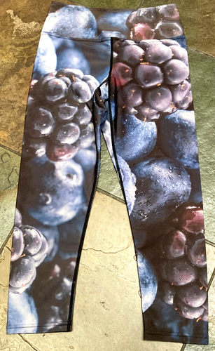 423 Eagle Rock WERKSHOP  Small "Wet Grapes" Light Weight Legging - Picture 1 of 5