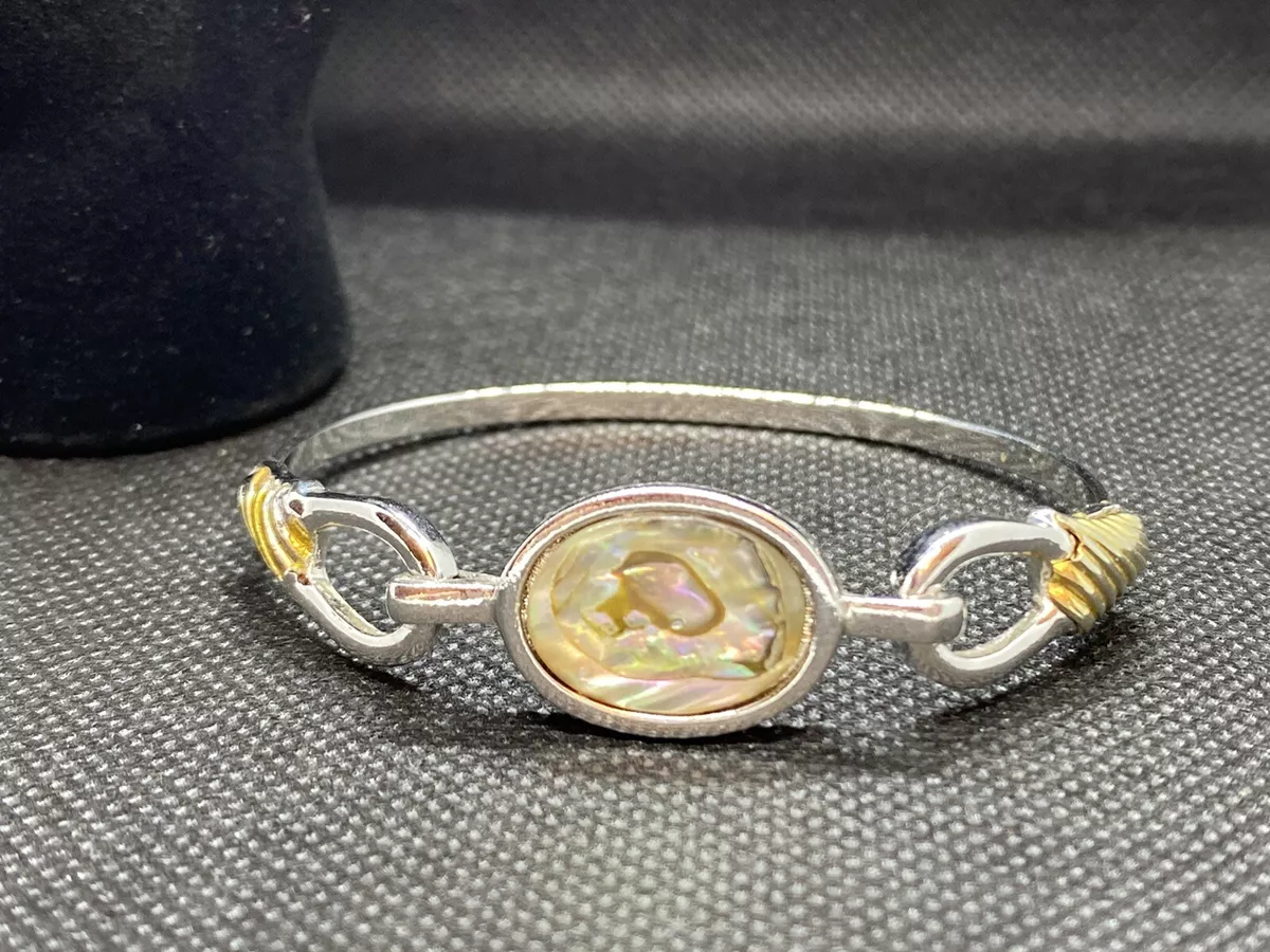 VINTAGE AVON Mother of Pearl Hinged Bracelet Antique Jewelry eBay