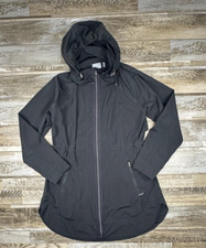 XS Athleta jacket black full zip hooded