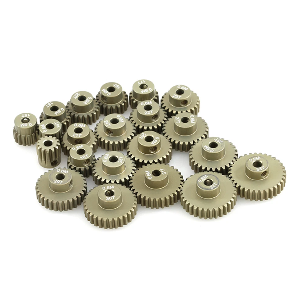 Aluminum Alloy Motor Reduction Gear for1/10 RC Model Car Shaft Brushless Motor - Image 4 of 4