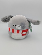 Squishmallows - Ivy the Dog with Scarf - Holiday 2022 - 7" - With Tag