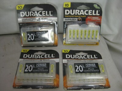 *EXPIRED best before qty. 64  DA10B16ZM  DURACELL 10 batteries battery lot 