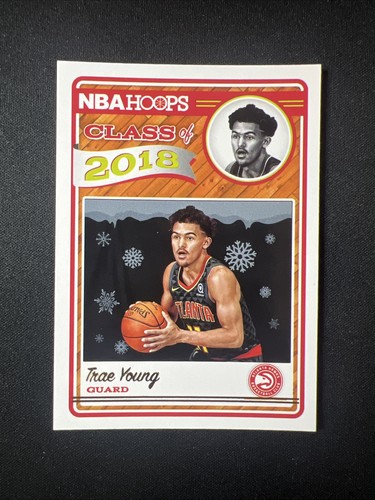 Trae Young [Winter] #5 2018 Panini Hoops Class of 2018 card