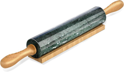 Marble Rolling Pin, Non-Stick Stone Dough Roller, Rolling Pin for Baking,Pasta,