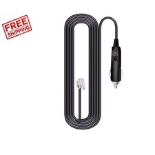 Compact Radar Detector Power Cord 3.5m for Escort  Uniden Models - Male-Female