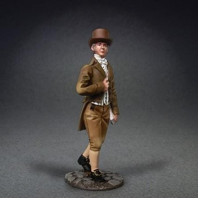 35047 -  Mr. Bennet  Out for a Stroll - Village Green - W. Britain