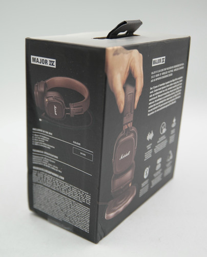 Cuffie Marshall Major IV 80+ ore di riproduzione wireless marrone - NUOVE - Foto 2 di 3