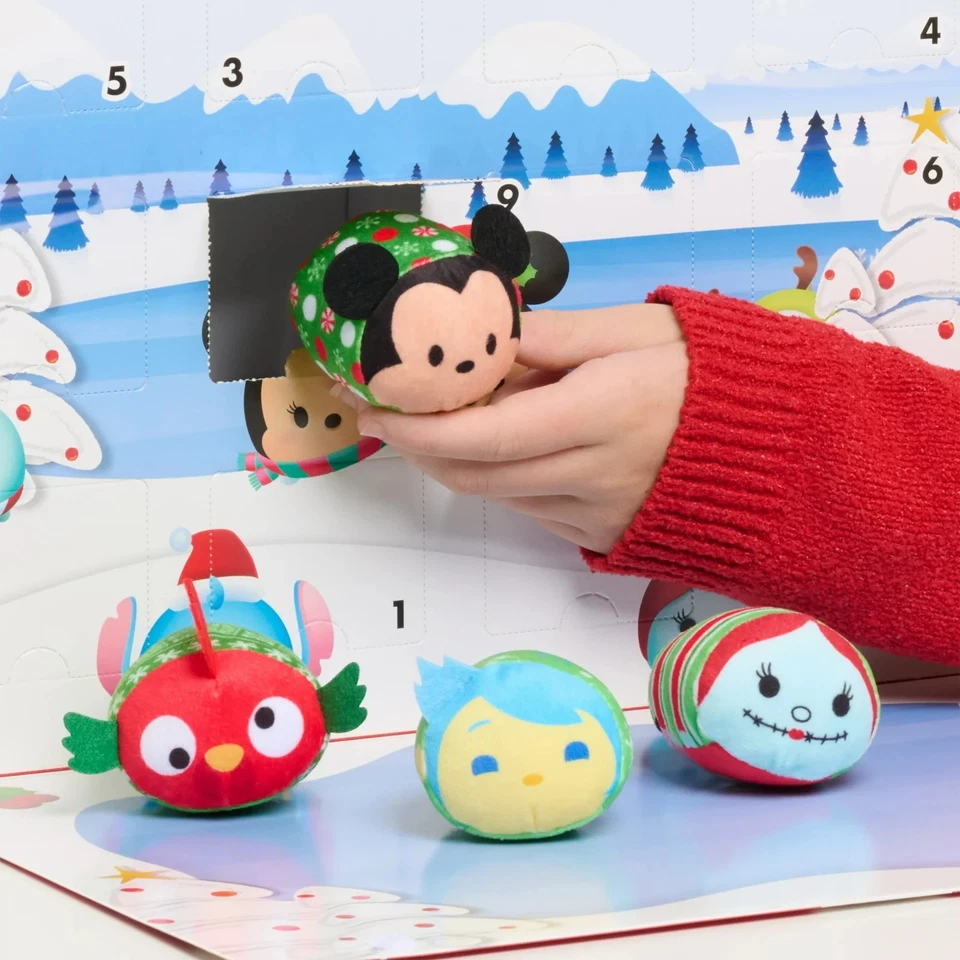 CALENDARIO DE ADVIENTO CUENTA REGRESIVA DISNEY TSUM 12 sorpresas navideñas en el interior 2025 Foto 3 de 4