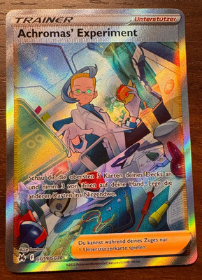   Pokémon Achromas' Experiment GG59/GG70   SIR SAR - Zenit der Könige