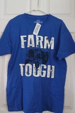 Rural Country It's A Farmers Life Farm Tough w/Tractor Large