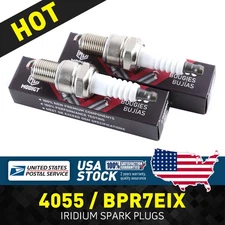 4Pcs Spark Plugs For NGK Iridium IX 4055 BPR7EIX Tune Up Genuine OEM Quality