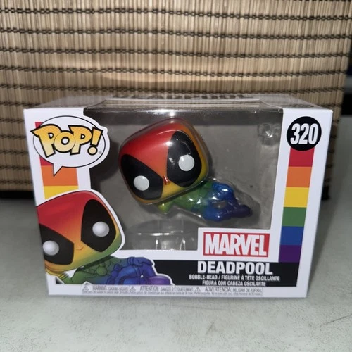 Funko Pop! Marvel - Deadpool (Rainbow) #320 Vinyl Figure