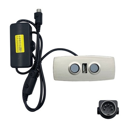 2 Button 5 Pin Switch DL-SK-039-YC-K-02 Power Recliner Hand Control Controller