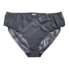 M&S AUTOGRAPH Leon Embroidery High Waisted High Leg Knickers Womens Underwear