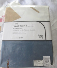 DISNEY SMALL WORLD CRIB SHEET POTTERY BARN NIP PICTURE PERFECT  studio