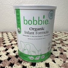 bobbie Organic Infant Formula Milk-Based Powder w/Iron Factory Sealed 6/2027
