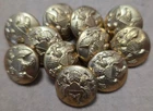 American Federal General Service Eagle button Lot of Buttons