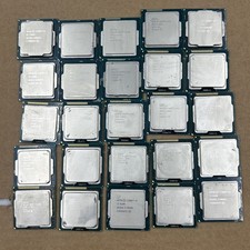Mixed Lot Of 25 Intel Core i3-i5-i7 Desktop CPU Processors