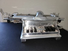 Rare Vintage Braille Typewriter by L.C. Smith & Corona Antique Collectible