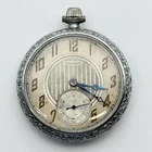 Antique Waltham Pocket Watch 7 Jewels Supreme IWC Co Engraved Case Open Face