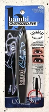 L'ORÉAL Bambi Oversized Eye Mascara, 408 Intense Black, Sealed