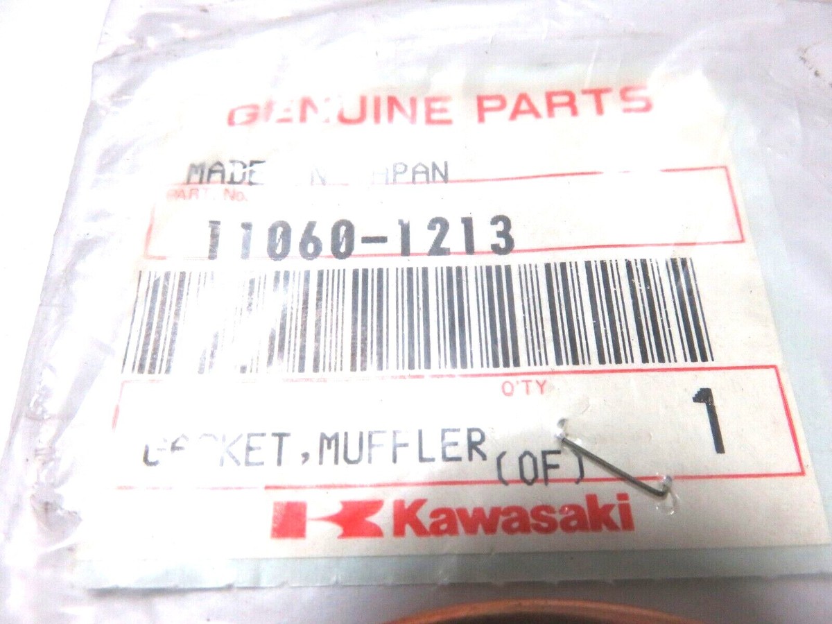 nos Genuine Kawasaki 1991-2005 Ninja 1200 Zrx1200 EXHAUST GASKET