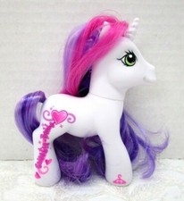 Hasbro My Little Pony Sweetie Belle Toy Unicorn 2007 White Purple Pink