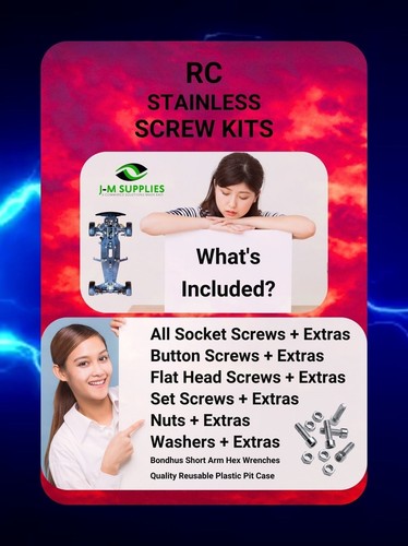 RCScrewZ Stainless Screw Kit ser017 for Serpent S120/Pro 1/12th #410001 | KIT - Picture 5 of 15