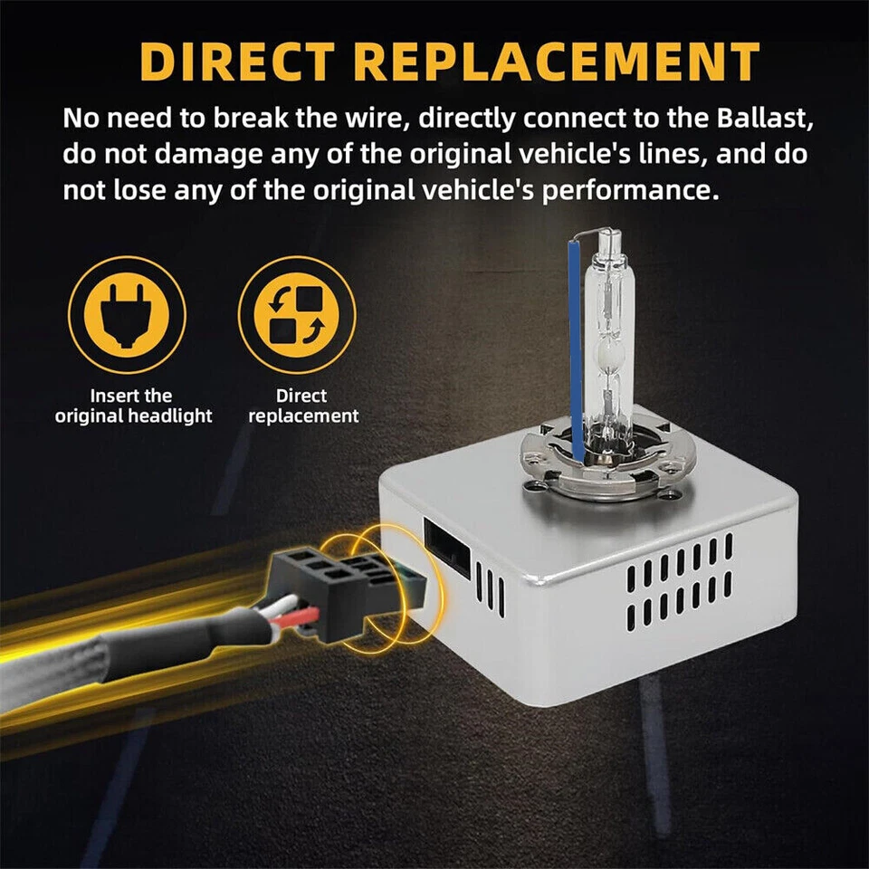 2pc For Chevrolet Silverado 1500 GMC Sierra Terrain D5S Xenon Headlight HID Bulb - Изображение 3 из 4