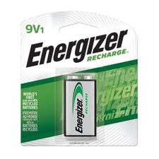 Energizer Recharge NiMH 9-Volt 1.2V 150Ah Rechargeable Battery NH22NBP 1 pk