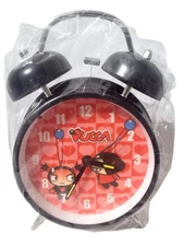 NEW IN BOX  PUCCA BLACK ALARM CLOCK