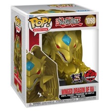 Funko POP Super Yu-Gi-Oh Winged Dragon of Ra Metallic 6" GameStop Preorder New