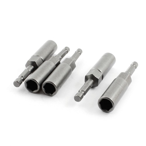 Sourcing Map Magnetische Bits – 10 Mm Innensechskant, 80 Mm Länge, 5 Stück Im Set