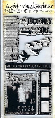 Tim Holtz Lost & Found Clear Stamps