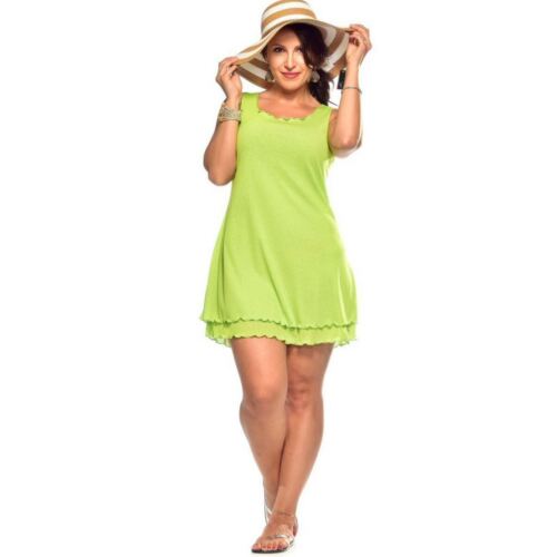 Rapz Layered  Dress / Cover up - 4 Colours - sizes 4/6 6/8 10/12 14/16 18/20 - Picture 1 of 5