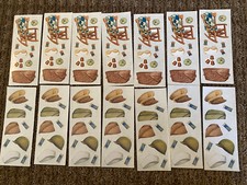 Mrs. Grossman's Sticker Lot Vintage Military Hats Sewing 1990s 14 Mods Sheets