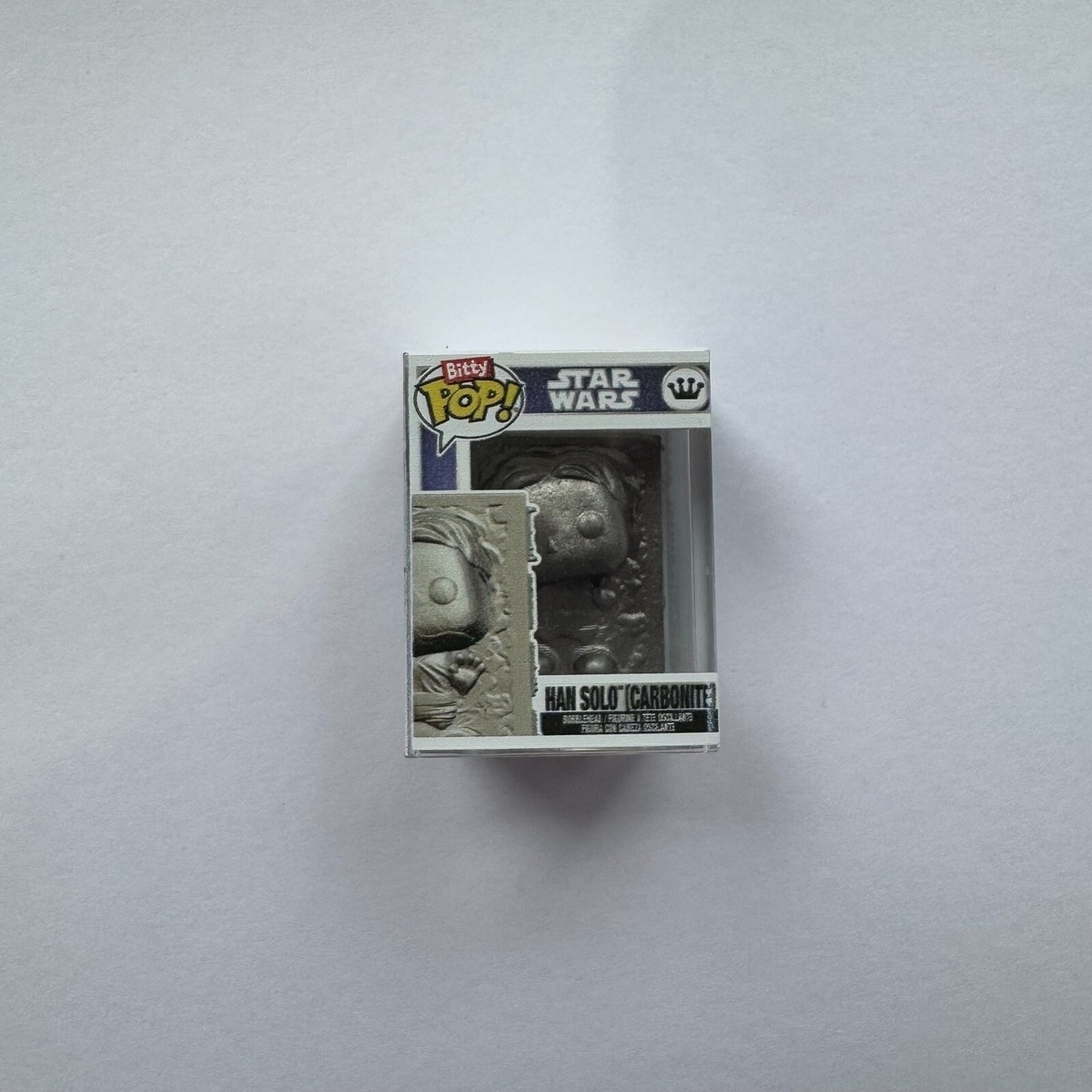 Han Solo Carbonite Star Wars Funko Bitty Pop 1/6 hyper rare