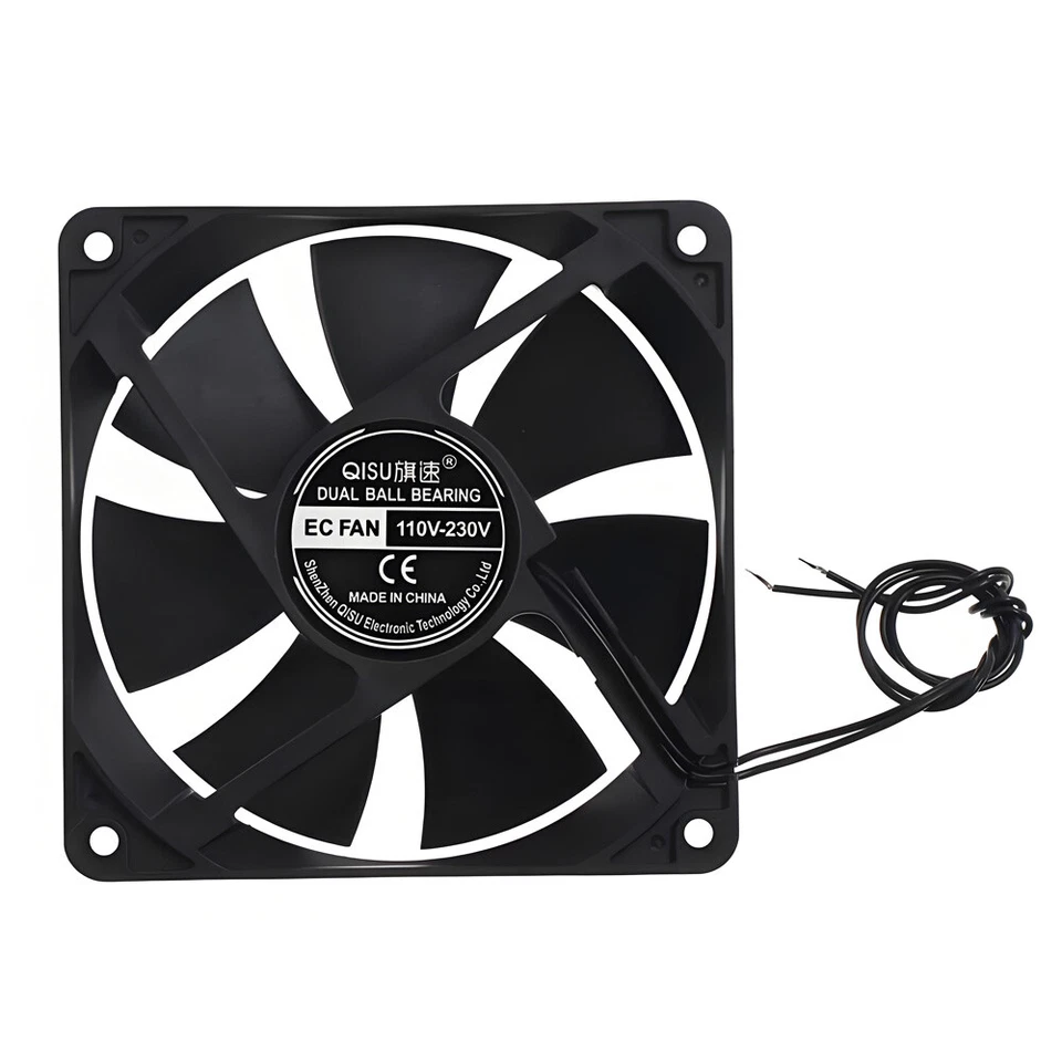 6025-12038 Dual Ball Bearing EC110-220V Cooling Fan-for Welding Machine /Cabinet - Image 3 of 4