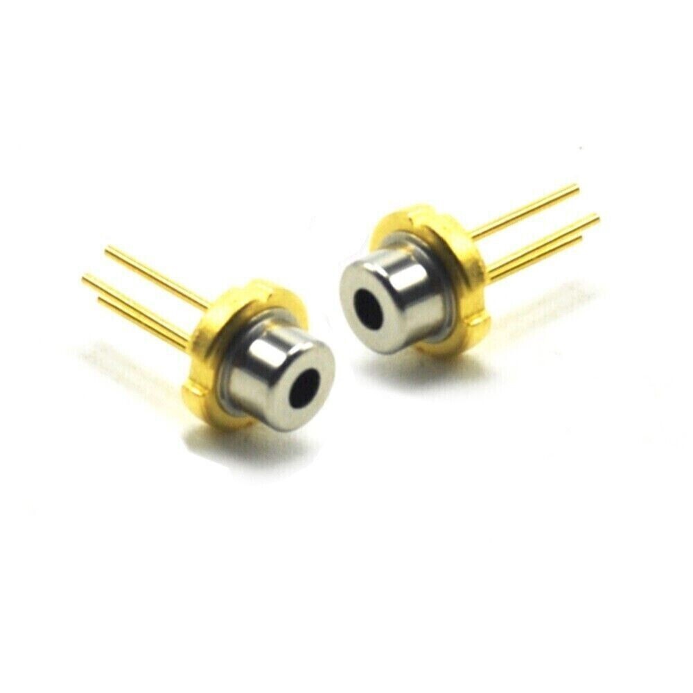 2pcs Osram 520nm 30mW Green 5.6mm PLT5 516FA Singlemode Laser Diode No PD
