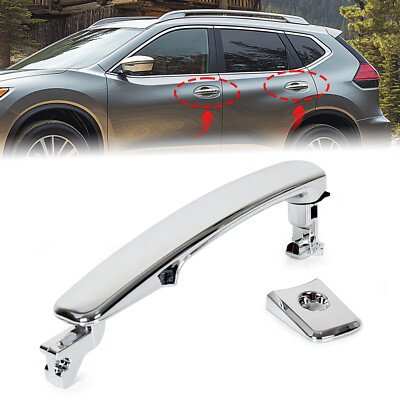 Front Left Driver Side Chrome Door Handle For 03-07 Murano 10-15