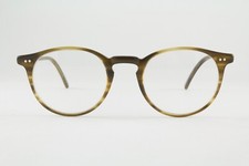 Rare Authentic Oliver Peoples RILEY OT 45mm Olive Tortoise Frames Glasses Japan