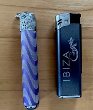 2 Feuerzeuge, auffüllbar, leer