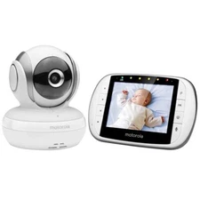 Motorola MBP33XL 3.5" Video Baby Monitor with Digital Zoom, Two-Way Audio and