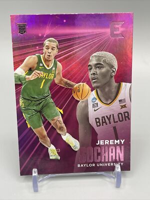 2022-23 Panini Chronicles Draft Picks Essentials Purple #16 Jeremy Sochan