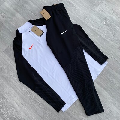 Nike Strike Dri Fit Tracksuit Half Zip Track Top Pants Bottoms Set