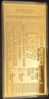 KISS END OF THE ROAD MSG Gold Ticket 24k Gold Plated 12/2/23 SOLD OUT LAST Show — photo 4