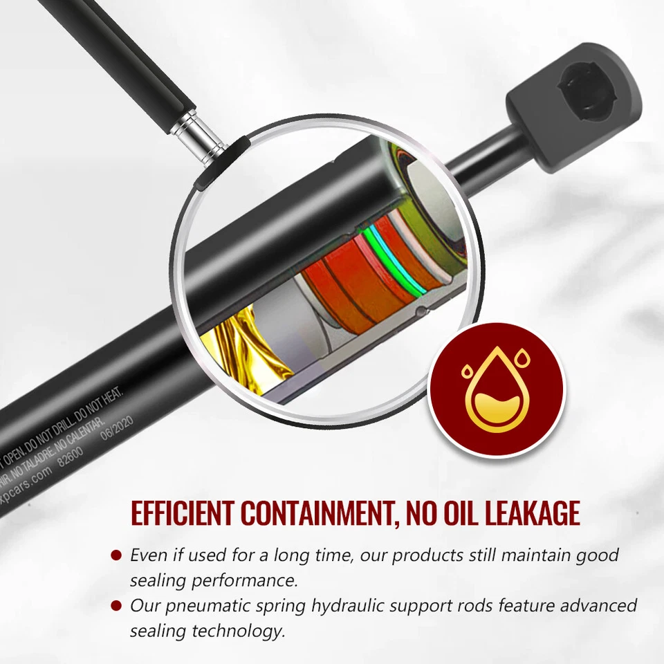 Amortiguadores de resorte de puntales de elevación del capó delantero para Toyota Camry Avalon 2012-2016 Foto 2 de 4